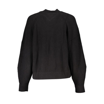 Black Cotton Sweater