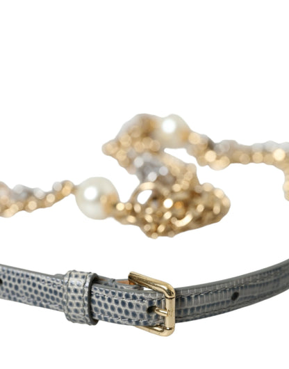 Elegant Crystal Bounce Waist Belt