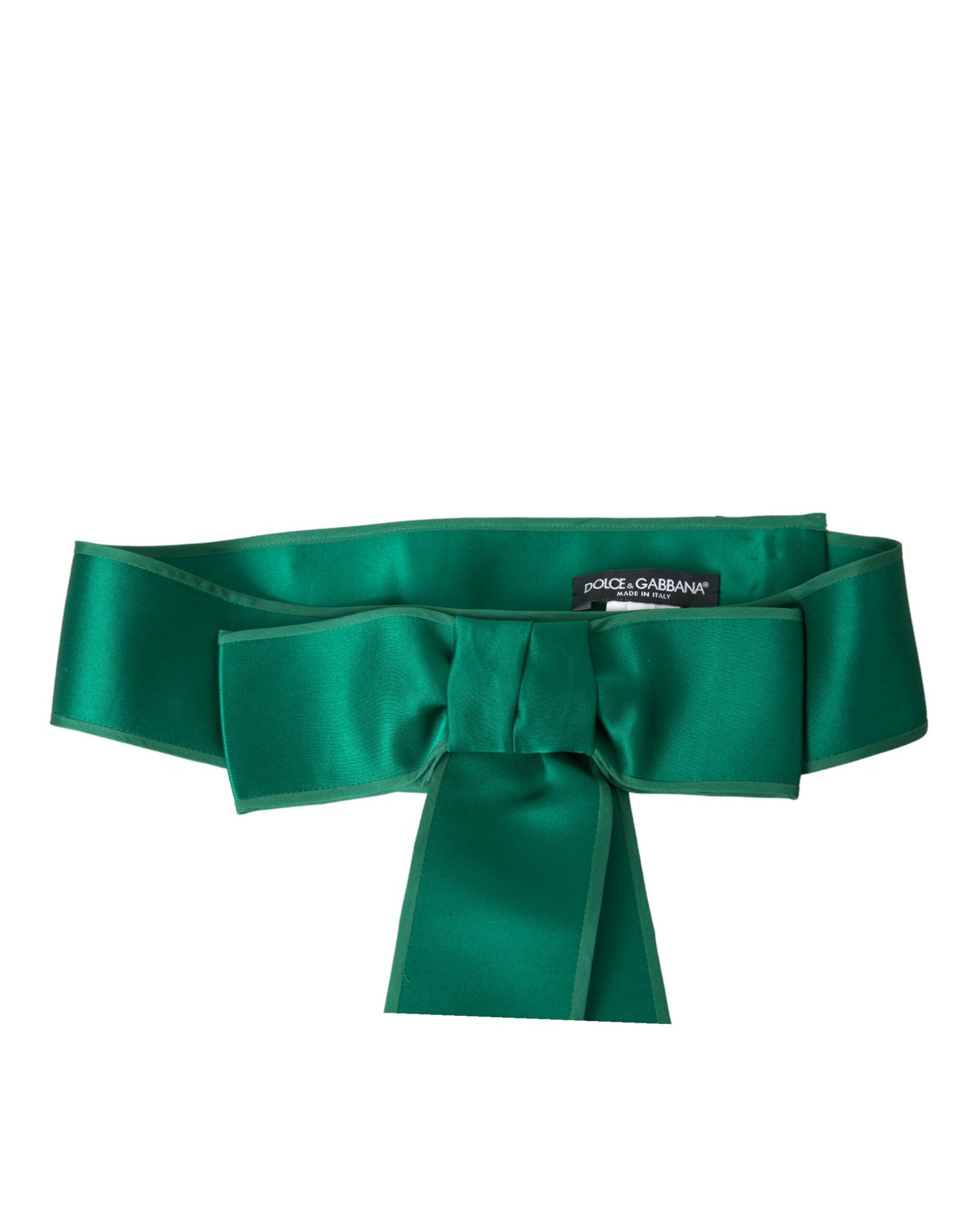 Green Silk Satin Waist Women Belt