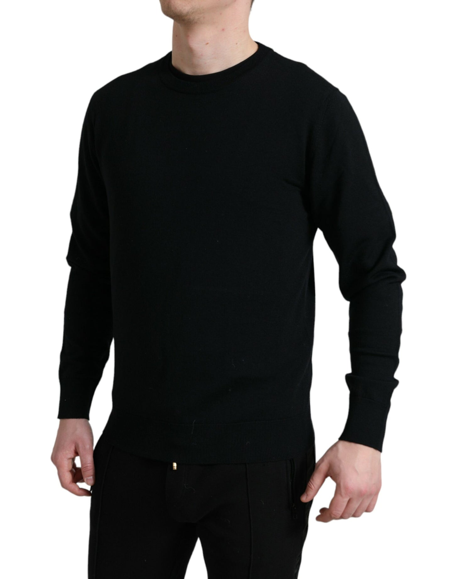 Stunning Black Wool Sweater