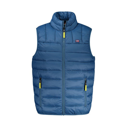 Blue Polyamide Jacket