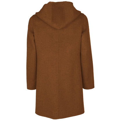 Brown Wool Vergine Jacket