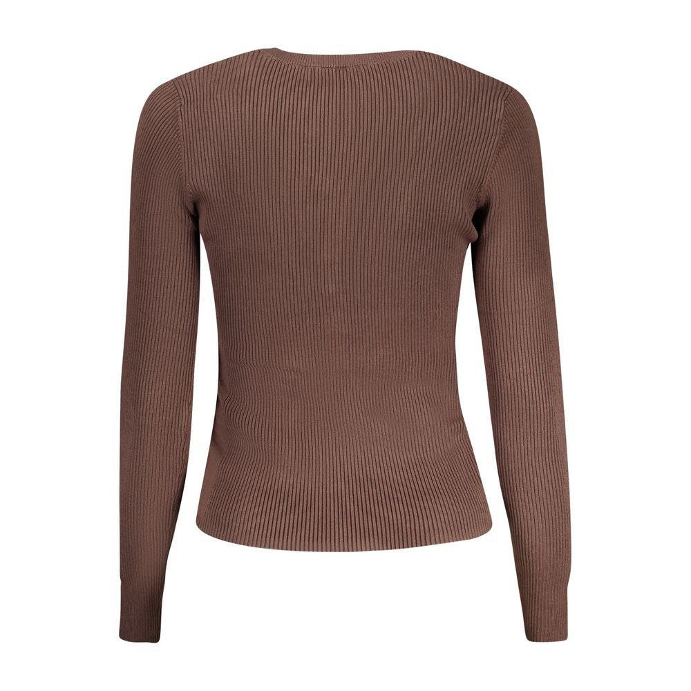 Brown Viscose Sweater