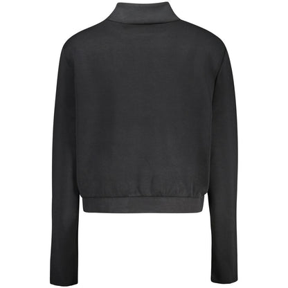 Black Polyester Sweater