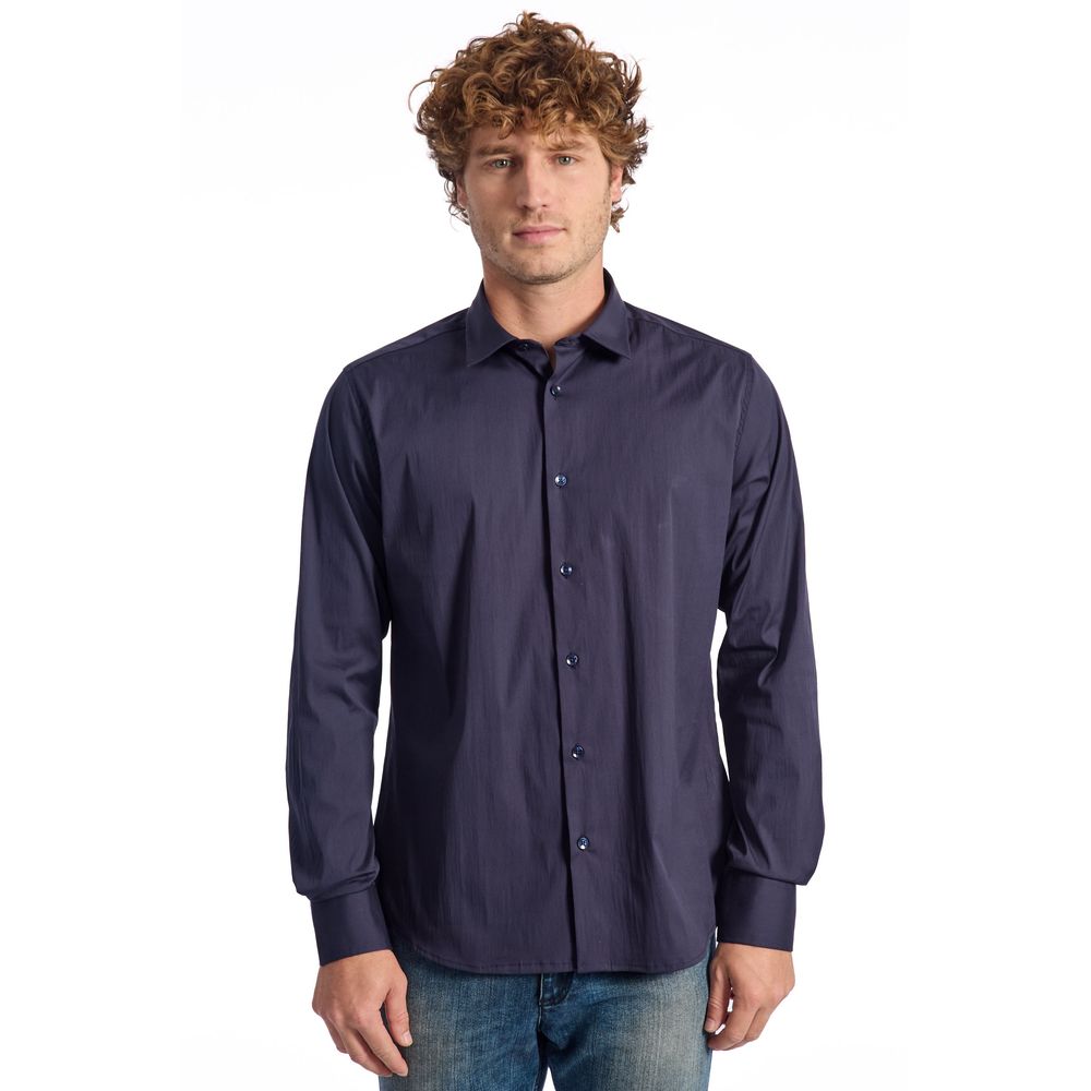 Blue Cotton Shirt