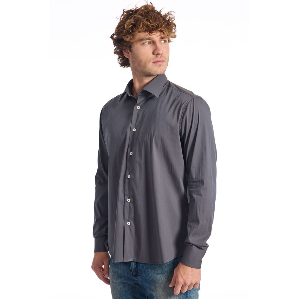 Gray Cotton Shirt