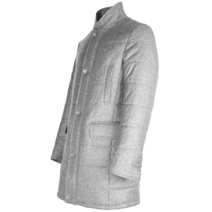 Gray Wool Vergine Jacket