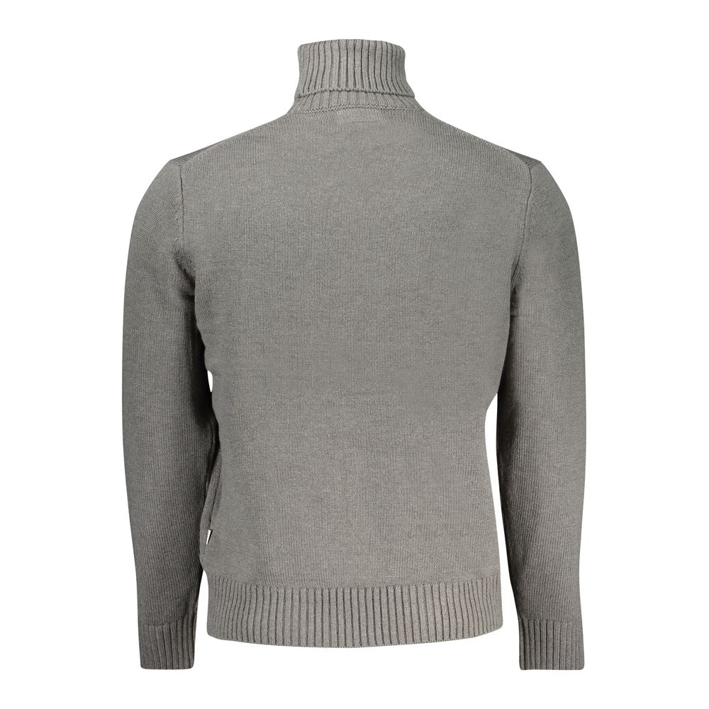 Gray Acrylic Sweater