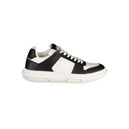 Black Polyester Sneaker