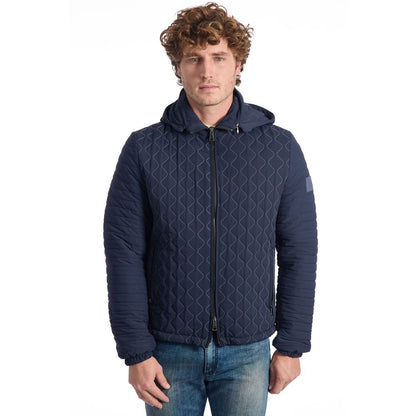 Blue Polyammide Jacket