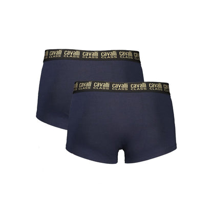 Blue Cotton Underwear