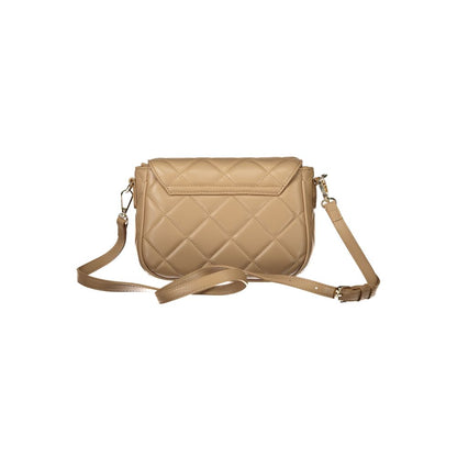 Beige Polyethylene Handbag