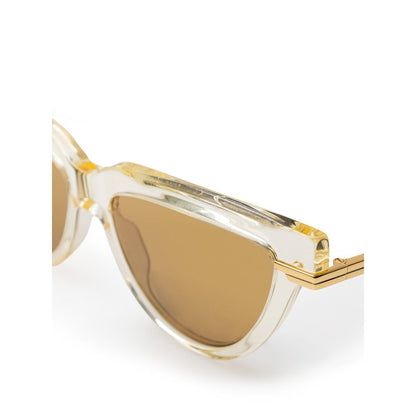 Beige Acetate Sunglasses