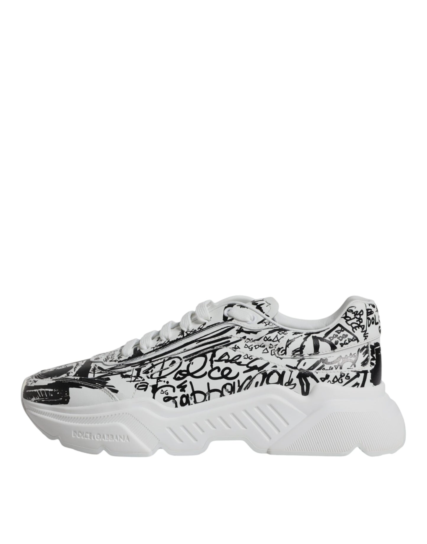 White Black Graffiti Daymaster Sneakers Shoes