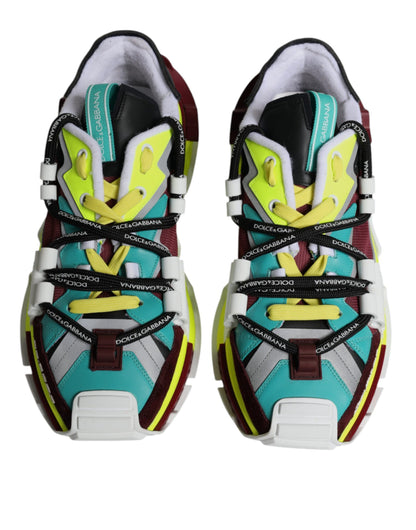 Multicolor Low Top Space Men Sneakers Shoes