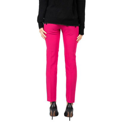 Fuchsia Polyester Sweater