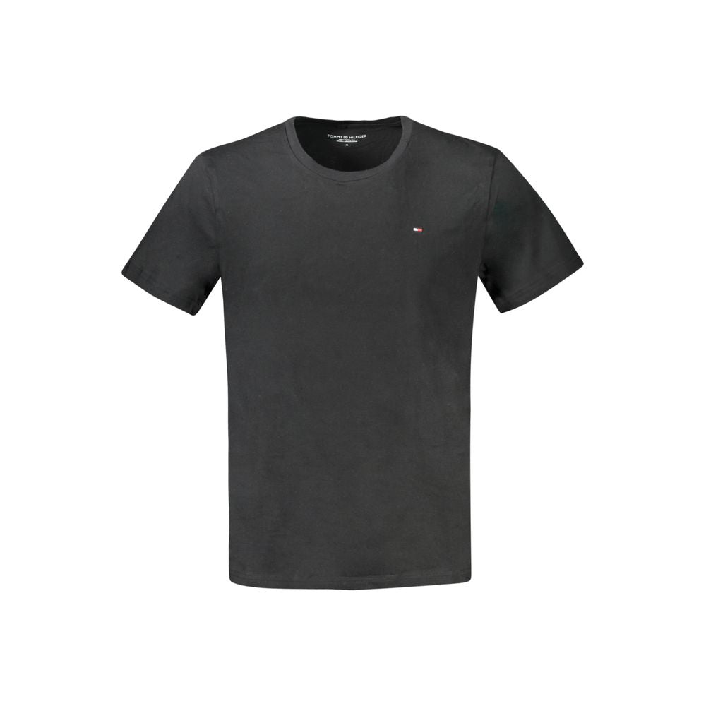 Black Cotton T-Shirt