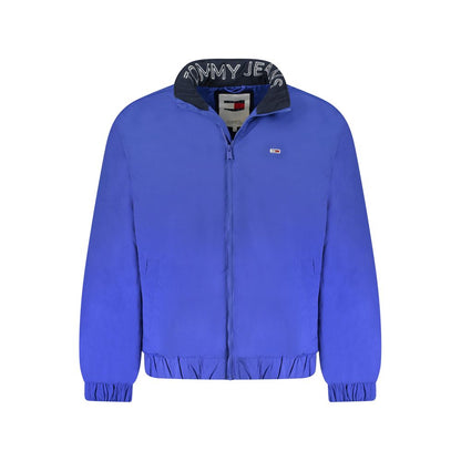 Blue Polyester Jacket