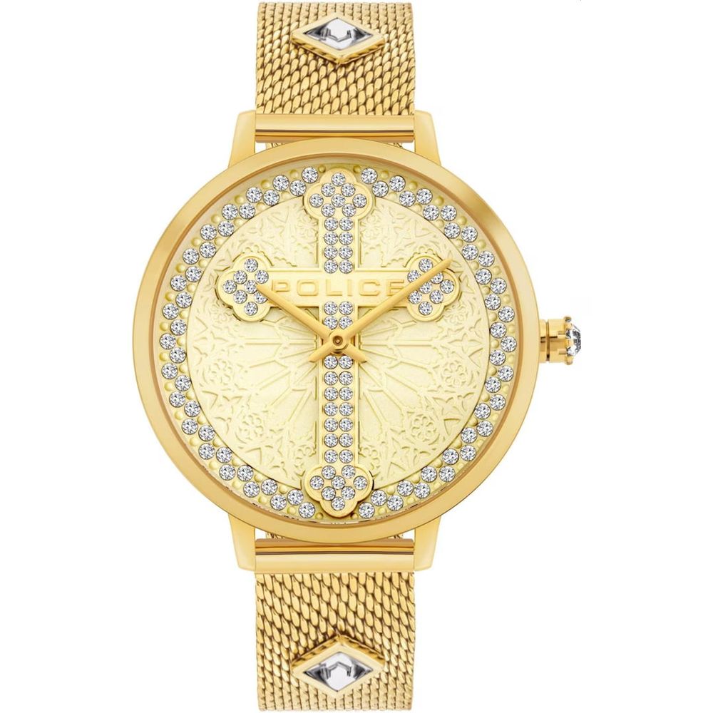 Gold Stainless Steel Watch