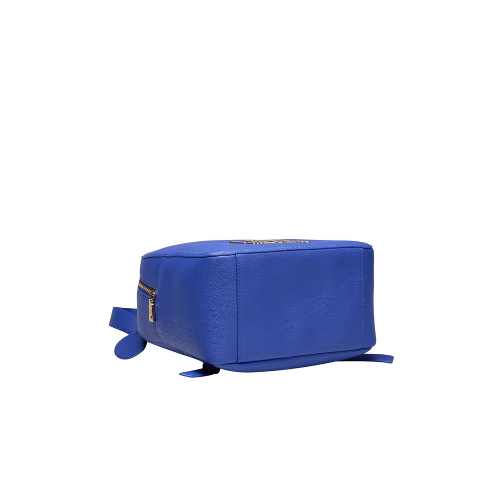 Blue Polyethylene Backpack