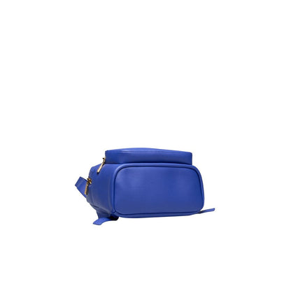 Blue Polyethylene Backpack