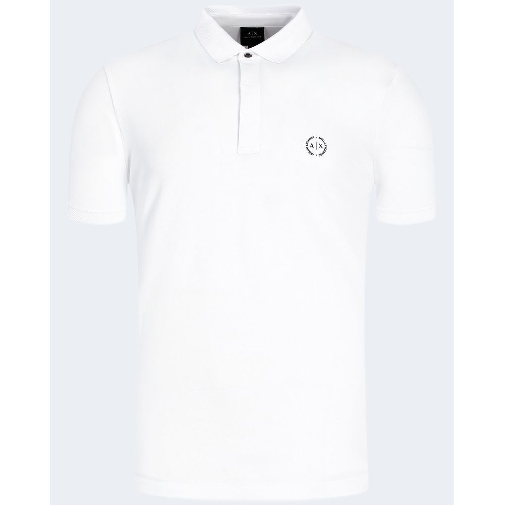 White Cotton Polo Shirt