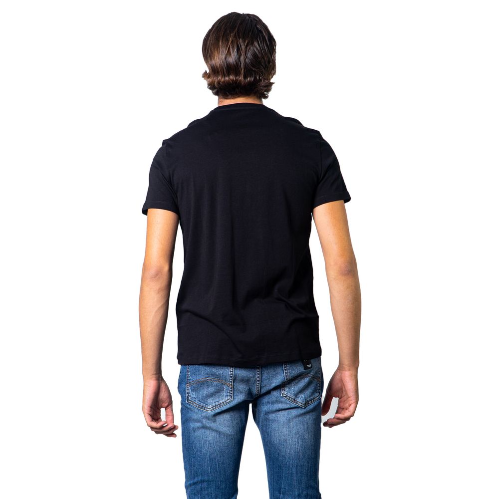 Black Cotton T-Shirt