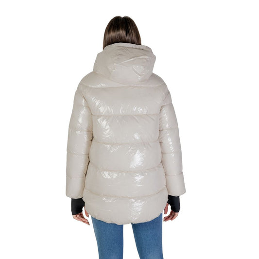 Beige Polyamide Parka