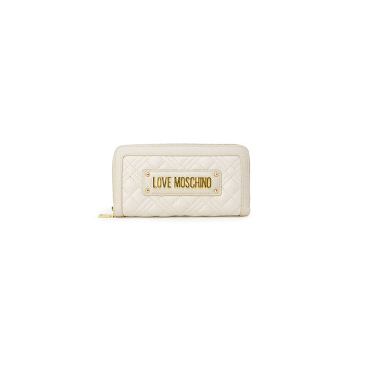 Beige Polyethylene Wallet