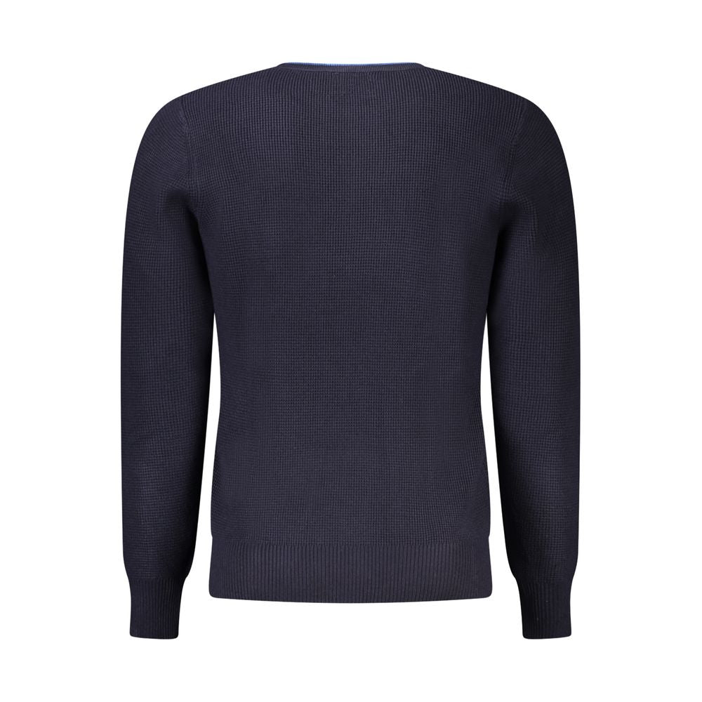 Blue Nylon Sweater