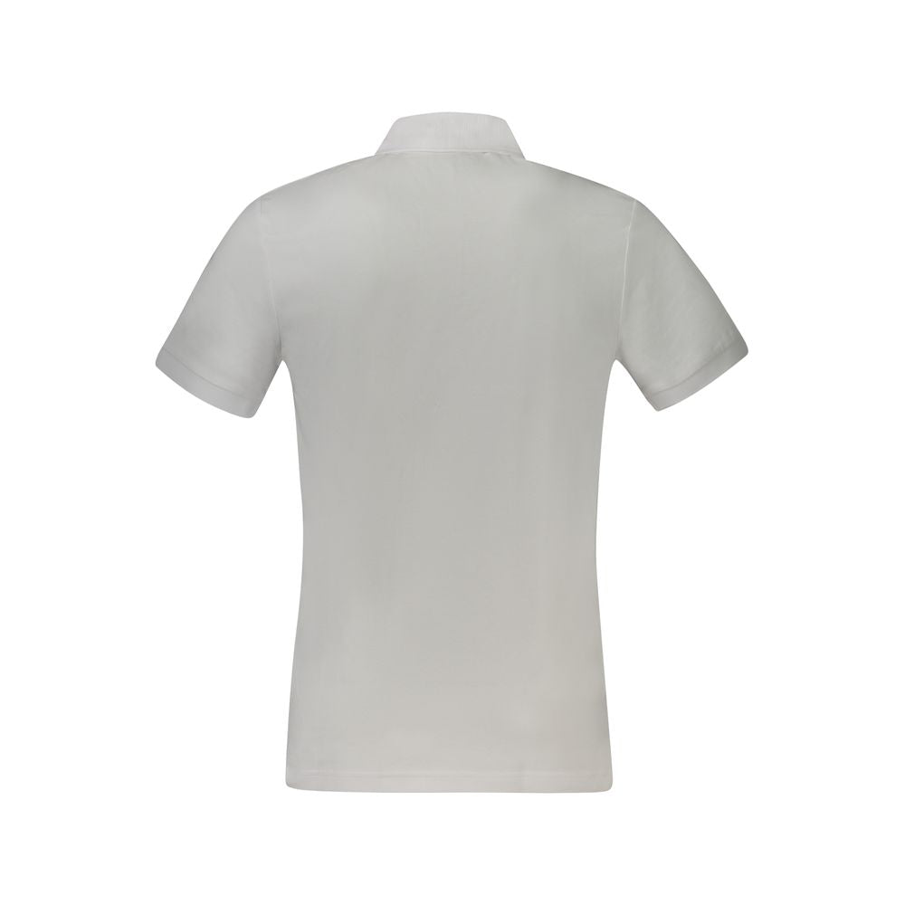 White Cotton Polo Shirt