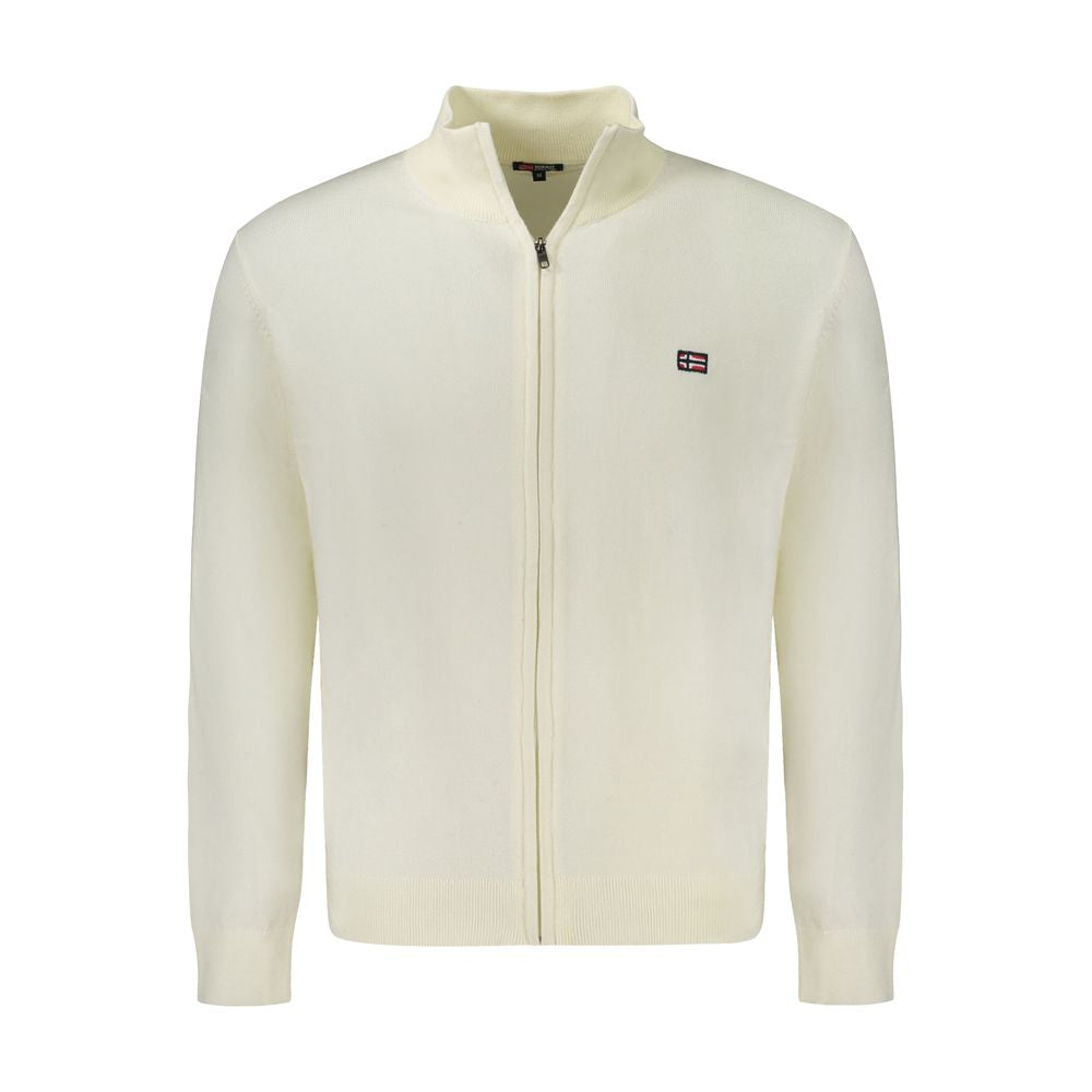 White Polyester Sweater