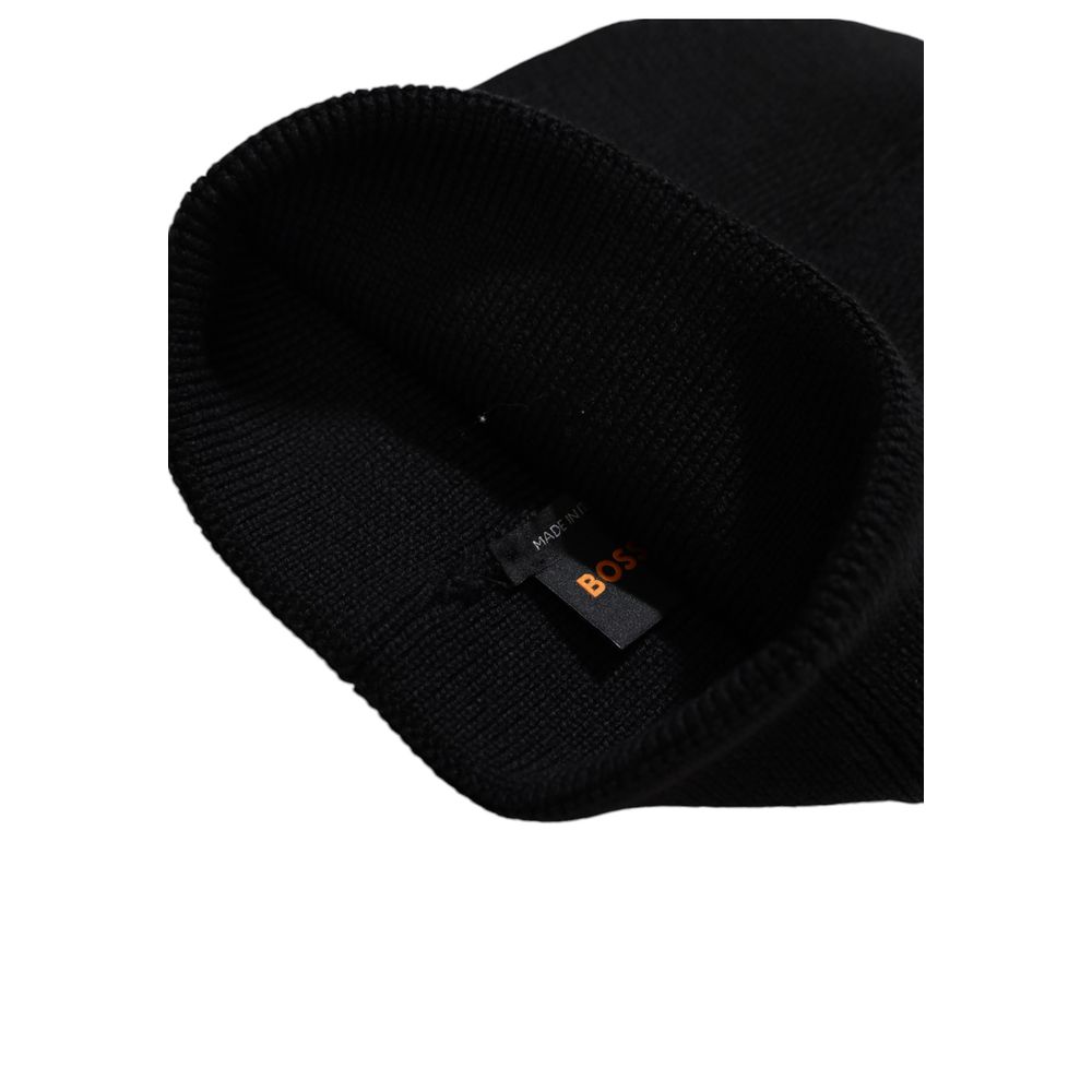 Black Wool Hats & Cap