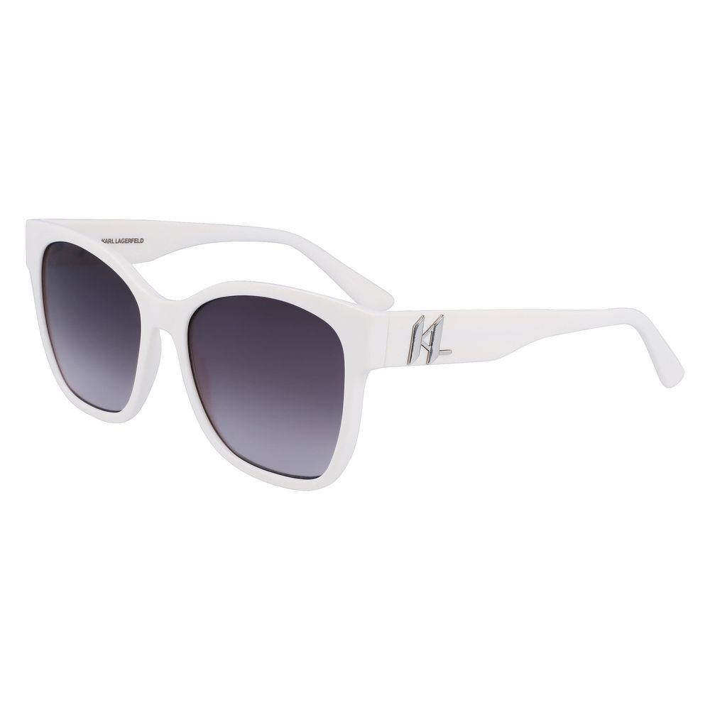 White Injected Sunglasses