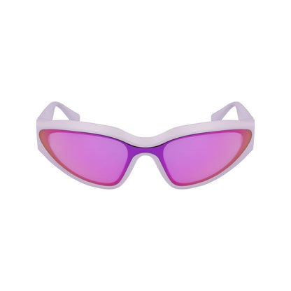Purple Injected Sunglasses