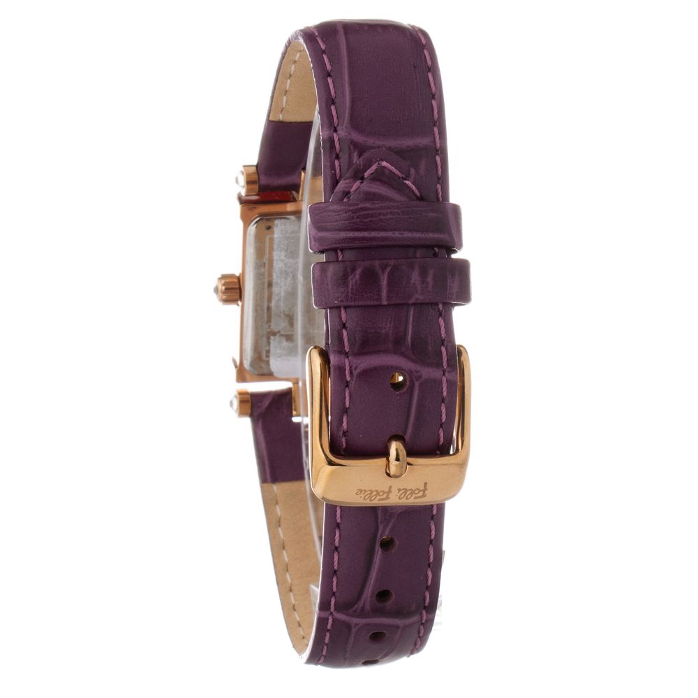 Purple Leather Watch