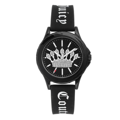 Black Silicone Watch