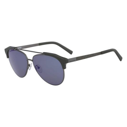 Gray Metal Sunglasses