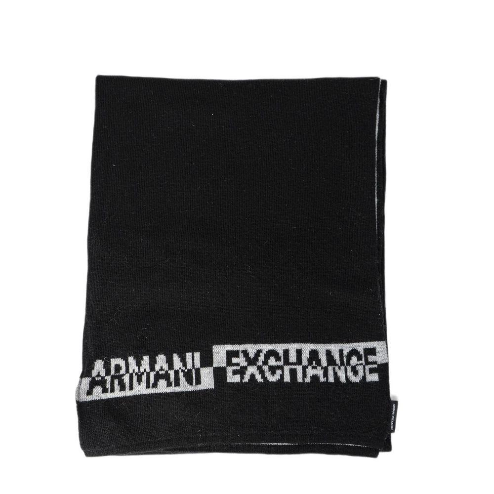 Black Acrylic Scarf