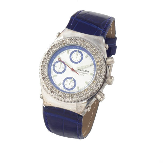 Blue Leather Watch