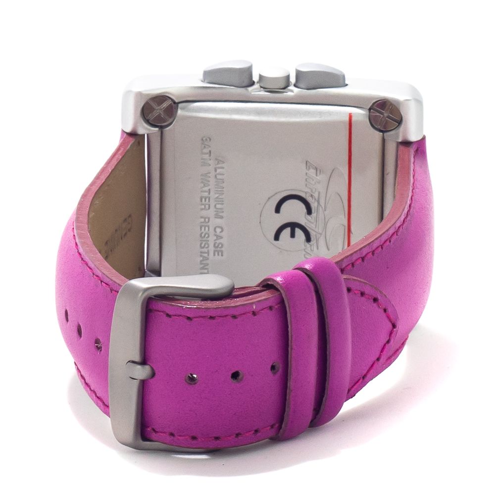 Purple Leather Watch