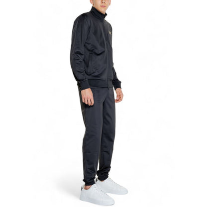 Black Polyester Sweatsuit