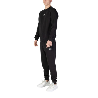 Black Cotton Sweatsuit