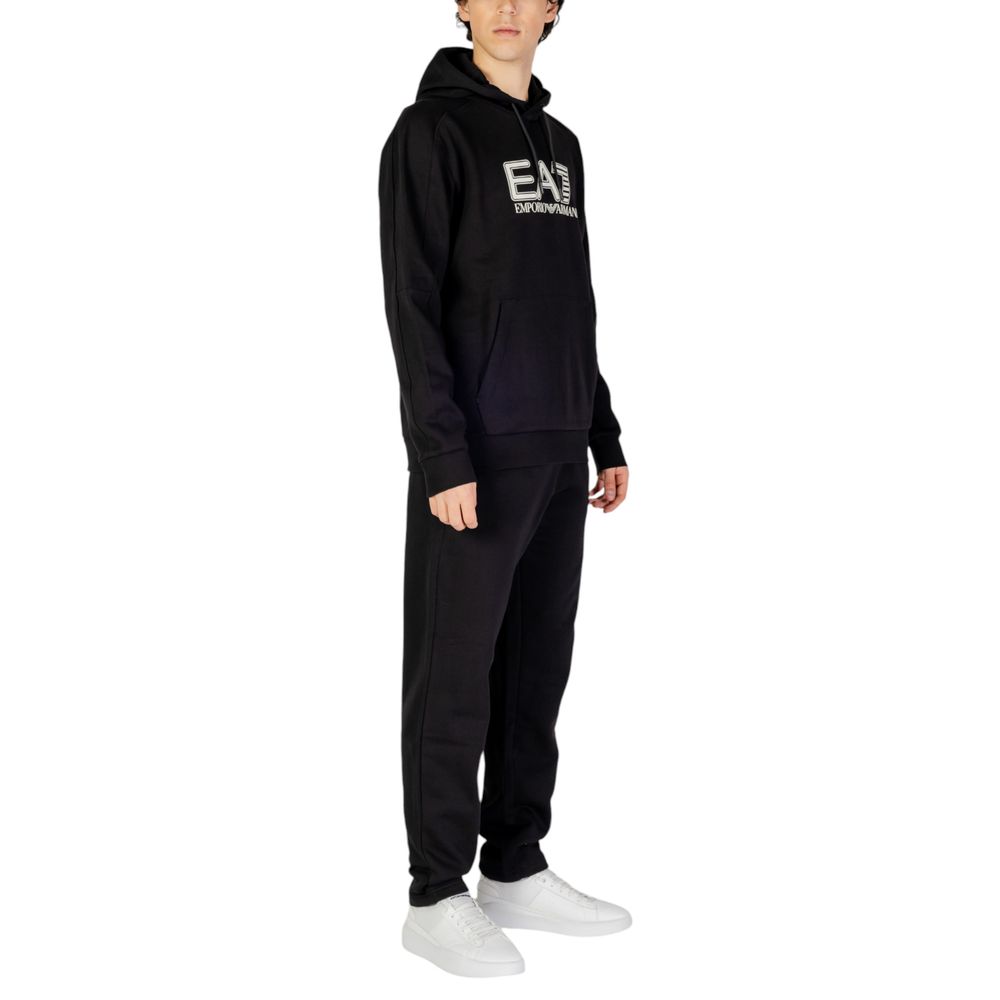 Black Cotton Sweatsuit