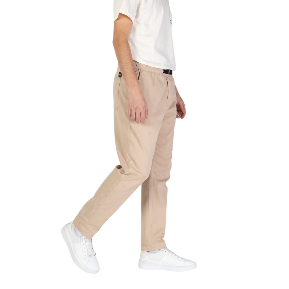 Beige Cotton Jeans & Pant