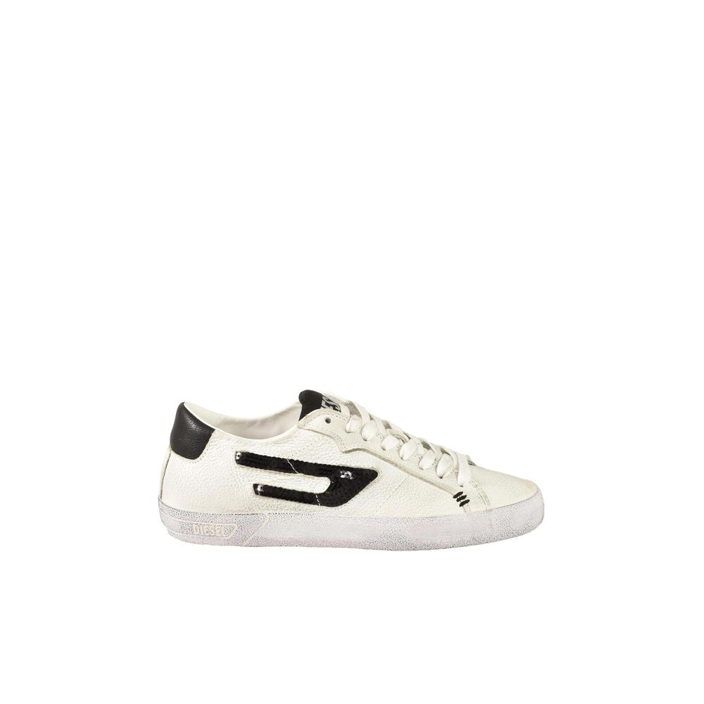 White Leather Sneaker