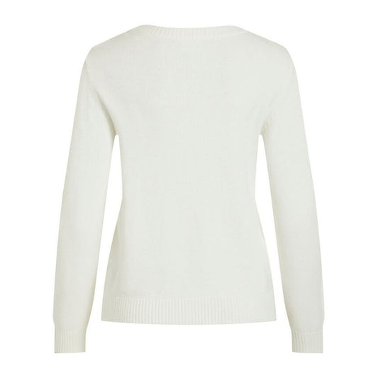 White Viscose Sweatshirt