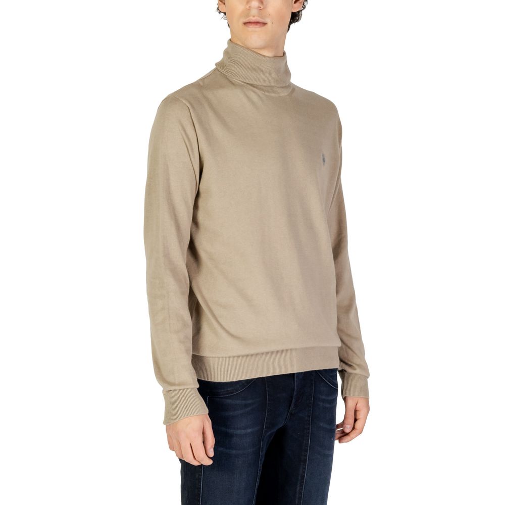 Beige Cotton Sweater