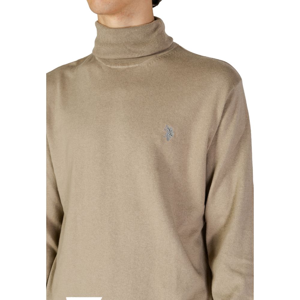 Beige Cotton Sweater