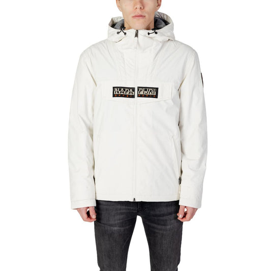 White Polyamide Jacket